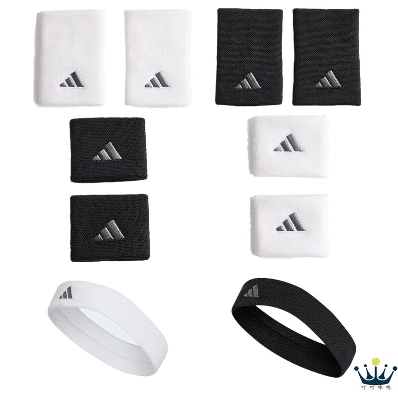 Adidas Sports Wristband Tennis Basketball Badminton Kv9219 Sports Headband Sweat-Absorbent Headband Ia7546