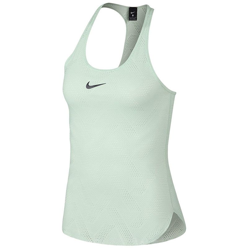 Nike Nike tennis wear vest women's sleeveless quick-drying hollow sexy breathable fitness sports vest 855899