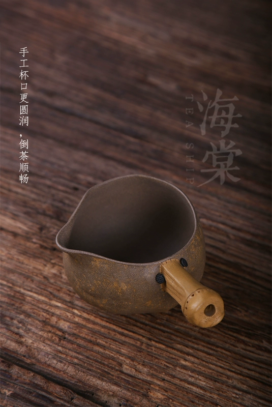 Fair Cup Yi Zisha Full Hand Kung Fu Tea Set Original Mine Creative Large Tea Set Tea Sea thickened Heatproof