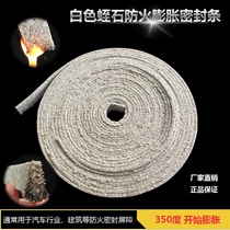 Fireproof glass doors and windows curtain walls fireproof sealing strips Vermiculite Fiber Expansion Insulation Cotton Strips Construction Soundproofing Mat Strips