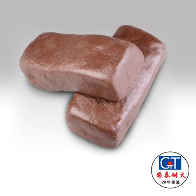 Refractory cable wire outlet plugging red organic fireproof blocked fire-blocking smoked fire-proof mud