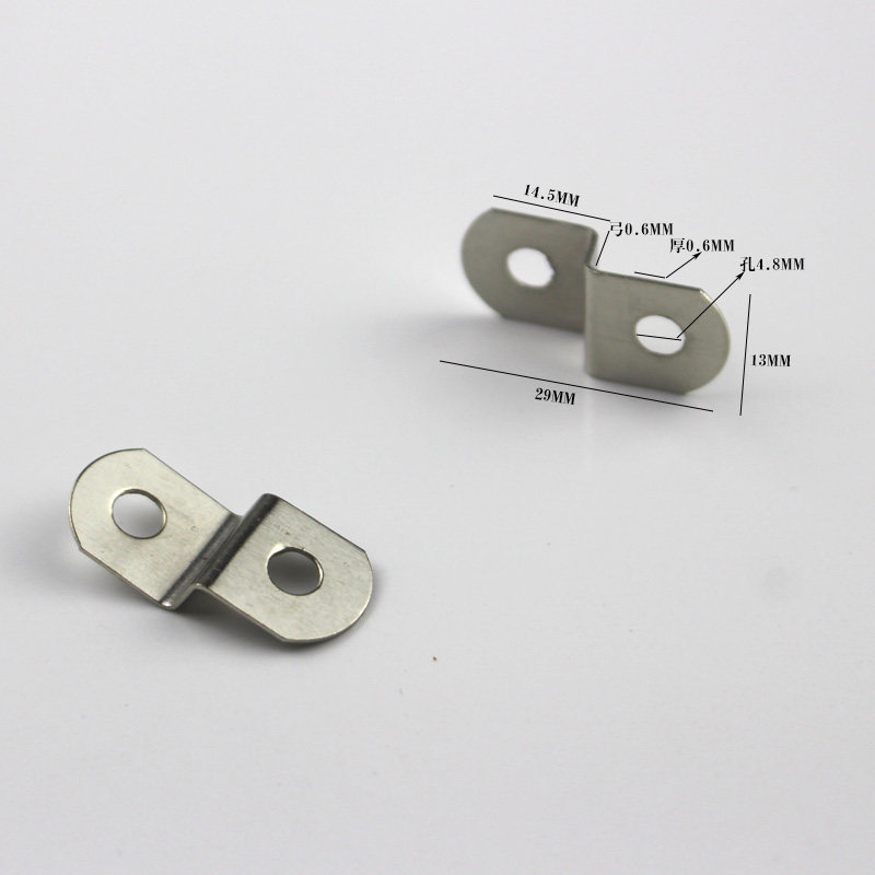 Cross-stitch photo frame back panel connection piece back panel fixed trapezoidal corner code Z-shaped inner and outer frame fixed corner code corner