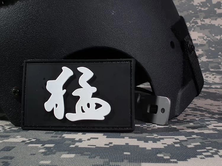 Trung quốc cờ armband Velcro quân đội fan cá tính logo ba lô dán PVC chương chống thấm nước lá cờ dài cờ dán miếng dán quần áo