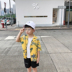 Lin Lin quần áo trẻ em trai mùa hè áo sơ mi trẻ em áo sơ mi bé trai lớn - Áo sơ mi quần áo trẻ em hàn quốc Áo sơ mi