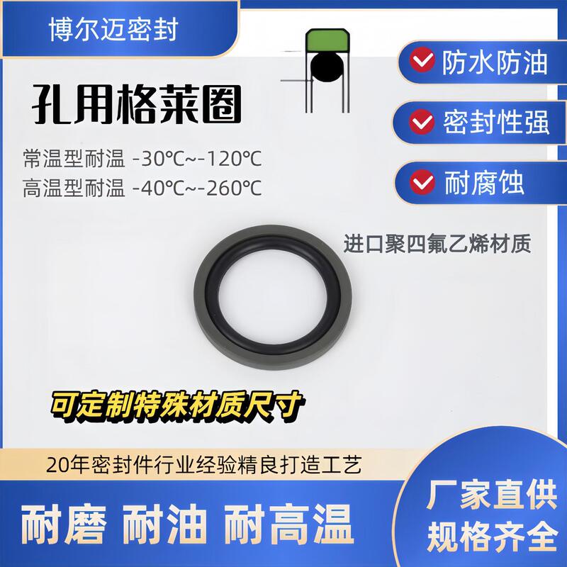 Hydraulic Cylinder with Gland Ring, Two-Way Piston Combination, Piston Seal, Wear-Resistant, High-Pressure Resistant, Anti-Extrusion, Anti-Corrosion Hydraulic Cylinder with Gland Ring, Two-Way Piston Combination, Piston Seal, Wear-Resistant, High-Pressure Resistant, Anti-Extrusion, Anti-Corrosion