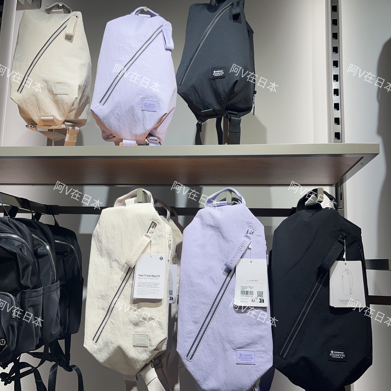 In-Stock Lululemon Japan Purchasing Agent Fast Track Bag 2.0 Multifunctional Sports Bag Genuine Popular