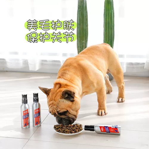 Mag Pet Dog Dog File File Dogs с лецитином по уходу за кожей кошки британские короткометражные лососевые масла красавица Анти -хар