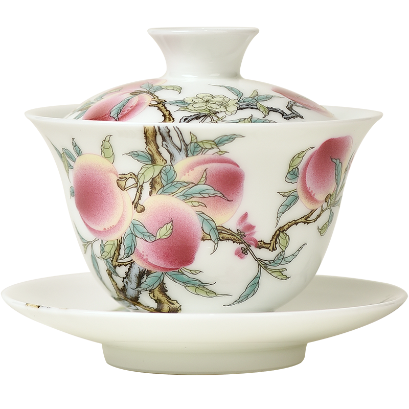 唐物 大清 乾隆 粉彩 富壽壽桃紋 盃 酒器 杯茶器 陶磁器 茶道具 煎茶道具 唐物 大清 乾隆 粉彩 富壽壽桃紋 盃 酒器 杯茶器 陶磁器 茶道具