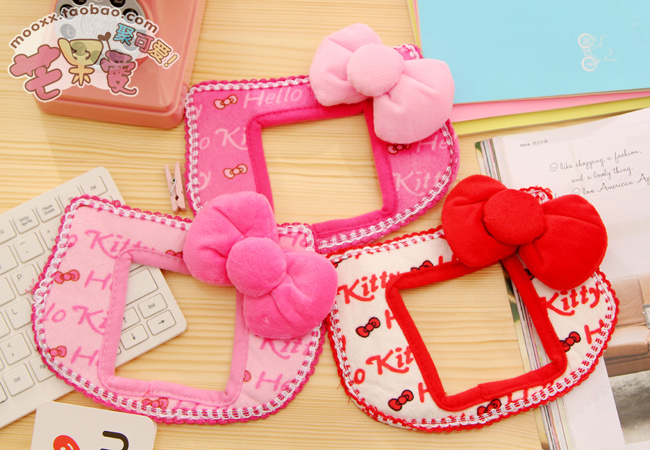 Phim hoạt hình tạo hello kitty vải dán switch dễ thương bow chuyển bụi che bảo vệ bìa trang trí nội thất