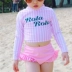 Đồ bơi cho trẻ em gái Dễ thương Trẻ em Trẻ sơ sinh liền kề Spa Resort Princess Korea Ins Baby Áo tắm cho nữ Bộ đồ bơi của Kid
