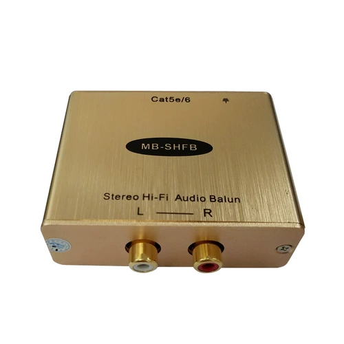 Audio -to -Network Cable RCA к RJ45 AV Audio to Network Extender Audio Audio Rentsmitter Extension Extension