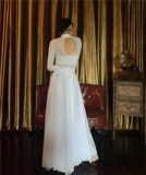 Wyz охватывает самостоятельную большую рыбу бегонию та же самая Синьцзян Юбство костюм темперамент китайский стиль национальный костюм Инсталляция