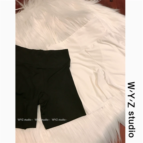 Шелковые леггинсы, штаны, трусы, высокая талия