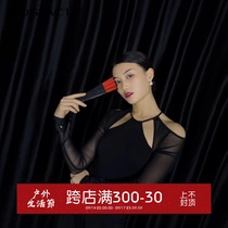 Special offer WYZ cover original design hollow jumpsuit body suit hollow design splicing womens top