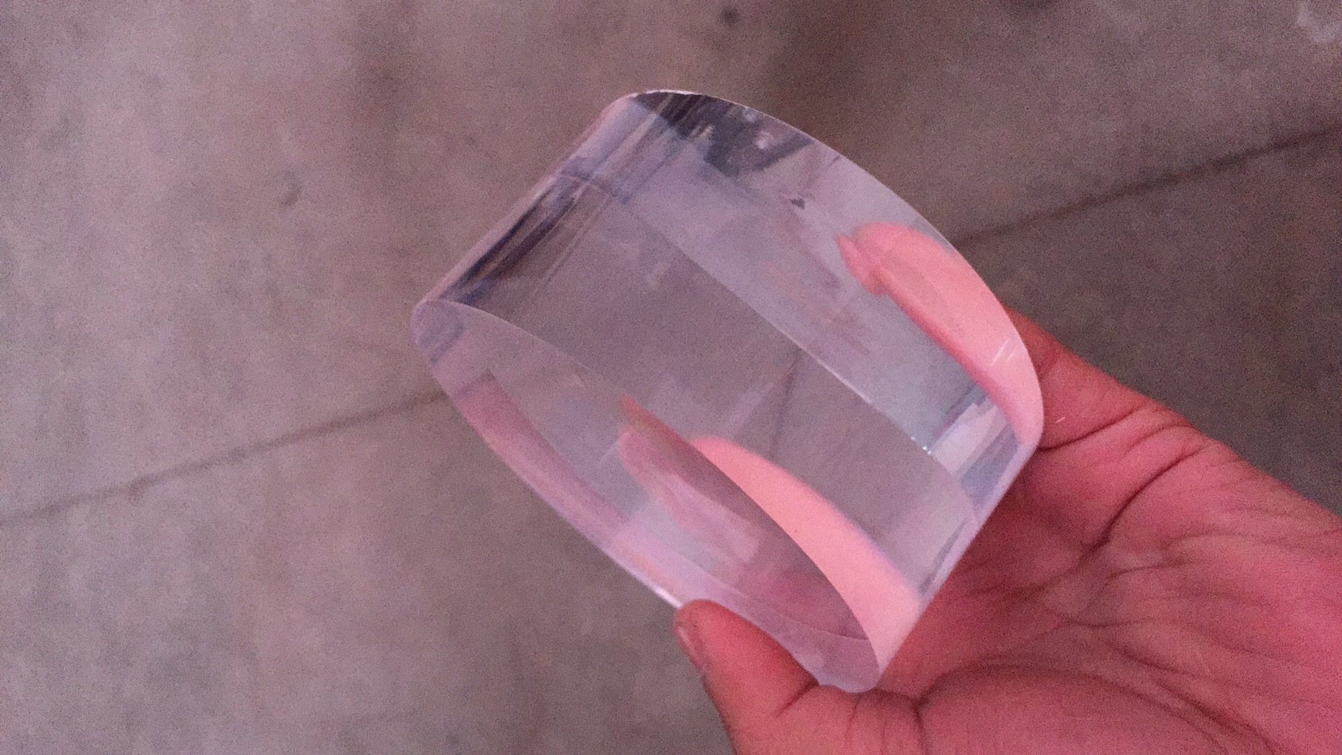 Plexiglass new advertising production square meter round transparent a4 acrylic brand thick plate processing custom