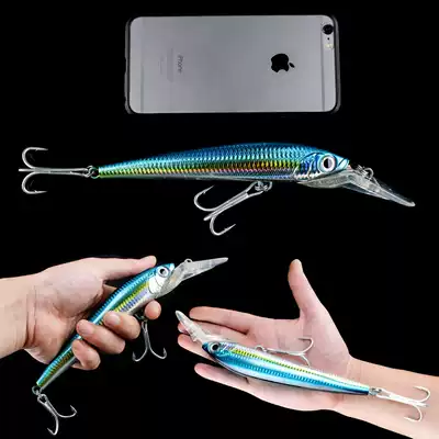 Big Ke Chong Luya Bait trolling Mino South Oil Ocean Deep Sea Boat Fishing 80 grams of Mackerel Tuna fishing False Bait