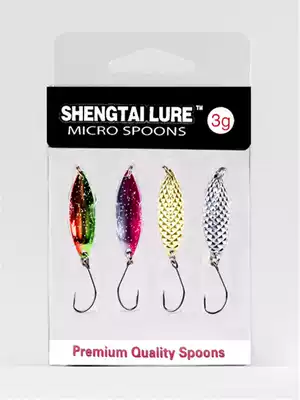 Makou sequin fishing rainbow trout Luya bait red-tailed green tip bream flat fish small raised mouth