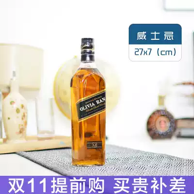 Wine bottle home wine cabinet creative decorations living room TV cabinet ornaments simulation wine opening decoration gifts