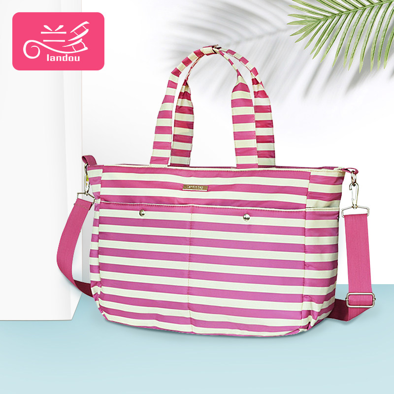 Lando capacity single shoulder mommy bag multi-function crossbody mother and baby bag out of fashion large pregnant and baby bag mother bag