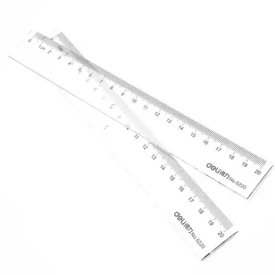 Del Ruler 6220 Straighteel 20cm Ruler Student Straight Ruler Stationery