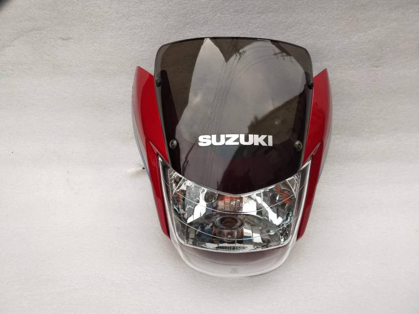 Suitable for Jinan Suzuki QS125-3A B E Denway GSX125 Front Shroud Headlight Headlight Shade