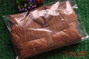 Self-Adhesive Transparent Pe Thickened Clothing Packaging Bag for Clothes, Blankets, down Jackets, Plastic Bag 40*60