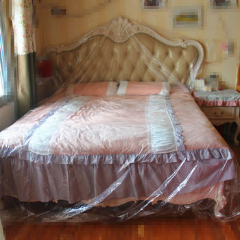 Thickened Household Decoration Plastic Dust-Proof Film, Painting Covering Film, Plastic Film, Waterproof Furniture Protective Film