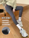 ZMA gray maternity shark pants autumn thin outer leggings summer clothing five-point yoga Barbie riding pants