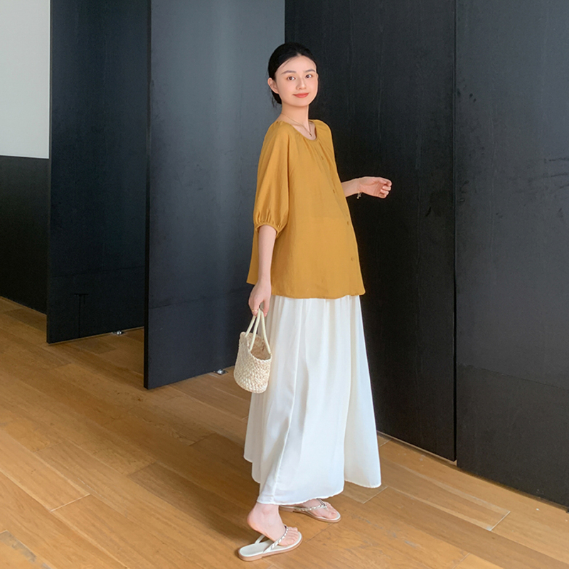 Zma Summer Super Cute Maternity Outfit Set New Summer Lantern Sleeve Shirt Top Women's Pregnancy Lace Skirt Pants Zma Summer Super Cute Maternity Outfit Set New Summer Lantern Sleeve Shirt Top Women's Pregnancy Lace Skirt Pants