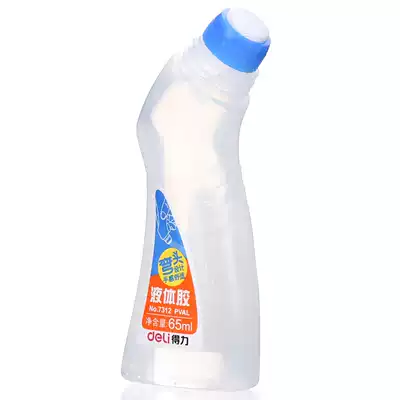 Dili elbow liquid glue office 7312 sponge head liquid glue office supplies 65ml elbow glue
