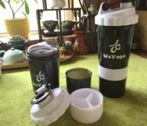 WoYoga WoYoga Shaker Fitness Milkshake Protein Powder Shaker Shaker Shaker Combination Cup with Powder Box
