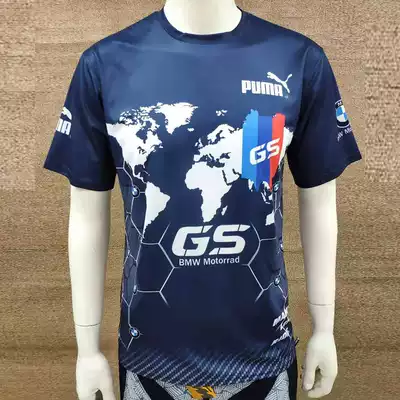 2021 new locomotive summer quick dry T-shirt riding short sleeve locomotive casual breathable round neck T-shirt racing suit