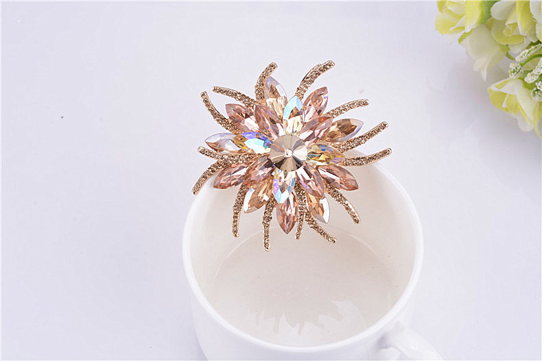 Broche femme en cristal autrichien - Ref 1187347 Image 10