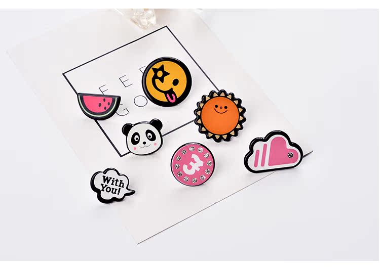 Broche Lovers en autre - Ref 1183081 Image 14