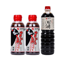 Japanese large-character imported barbecue sauce thick soy sauce mixed 400g*2 1L*1 dark soy sauce stir-fried vegetables and braised
