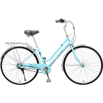 Bond Fujita work city scooter for male and female students adult bicycle retro classic light commuter car