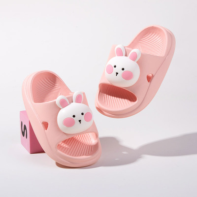 Little Deer Milly Baby Slippers Summer Home Indoor Eva Soft Sole Shock Absorbing Wear-Resistant Soft Elastic Cute Cartoon — 2