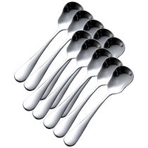 onlycook 10-pack stainless steel dessert spoon yogurt spoon ice cream spoon childrens small spoon coffee spoon stirring
