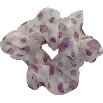 Rashalia satin large intestine hair ring for the back of the head to tie the hair rubber band high elastic hair rope temperament ladies summer