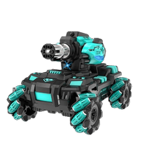 Remote control water bomb tank children can launch and cannon car gesture sensor four-wheel drive off-road mecha boy toy car