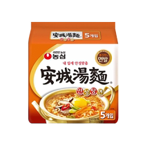 () Nongshim Anseong soup noodles seafood noodles Korean imported ramen soup noodles midnight snack instant noodles