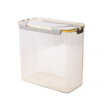 Cat food storage bucket cat food bucket large capacity dog ​​food sealed bucket vacuum dog food bucket transparent moisture-proof and insect-proof pet