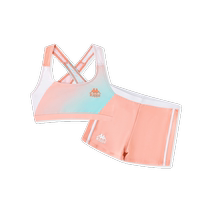 KappaUPF50 sun protection childrens swimsuit summer gradient split swimsuit girls professional swimsuit