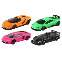 Tomica tomica Lamborghini sports car police car alloy car model simulation collection toy car boy