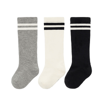 Nido Bear Children Middle Stocking Socks Spring Autumn Pure Cotton White Baby Long Silo Socks Autumn Autumn Winter Girls High Silo Socks