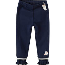 (Same style in the mall) David Bella Childrens Leggings 2024 Autumn Girls Stretch Leggings Trousers