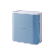 Bathroom tissue box without punching European style wall-mounted tissue box toilet roll household multi-functional creative storage box