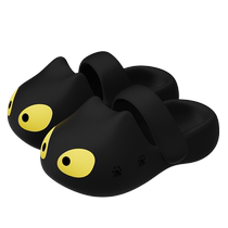 Nuanzhiyuan Croc Shoes Halloween Pumpkin Lantern Can Be Weared Cute Cartoon Cool Cat Ladies Sandals