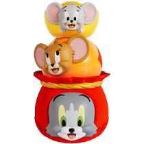 Soap Studio Tom and Jerry Happy New Year Jenga Tom Jerry Trendy Ornaments New Year Gift