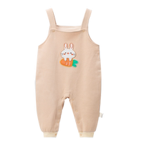 Happy Bear Baby Overalls for Baby Girls Spring and Autumn Pure Cotton Class A Clothes Childrens Casual Jumpsuits